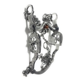 5 1/4" Mexican Horse Bit, Freno Charro