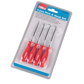 Hilka Tools 37104004 4 PCE Pick & Hook Set