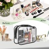 GONITYOU 16 Pack Clear Makeup Bags, TSA Approved Toiletry Bag