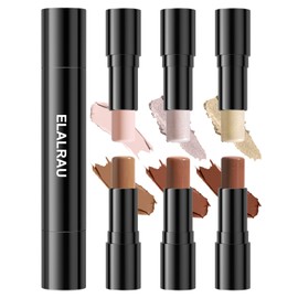 3 Pack Contour Stick, Double-End Cream Contour and Highlighter Stick