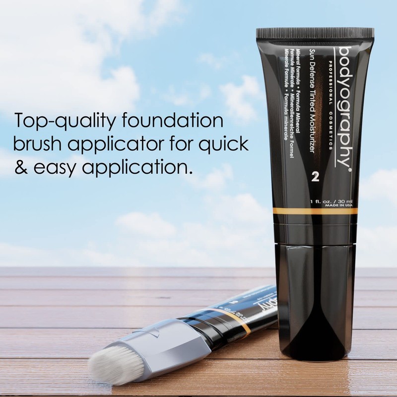 Bodyography Sun Defense Tinted Moisturizer - Nourishes and Defends Skin