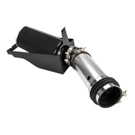 PHILTOP 4" Cold Air Intake Kit System + Heat Shield Compatible with Ford F250/F350 Super Duty 1999-2003 V8 7.3L, Excursion 2000-2003 V8 7.3L, High Performance, Black