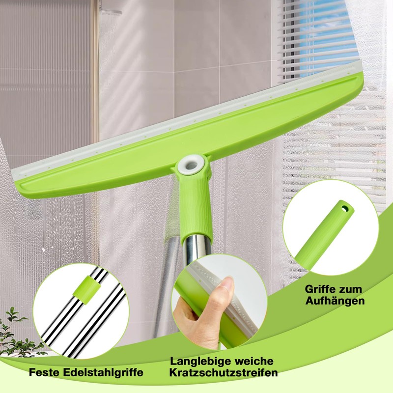 Water Squeegee Floor Squeegee Shower Squeegee Long Handle Squeegee Floor