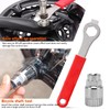NEUSID 6Pcs Bike Chain Removal Tool Kit, Bicycle Crank Extractor