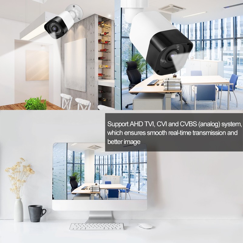 TVi AHd CVi CVBS CCTV Outdoor Waterproof Security Analog IR