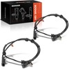 Frankberg 2 x ABS Sensor 2-Pin Rear Left Right Compatible