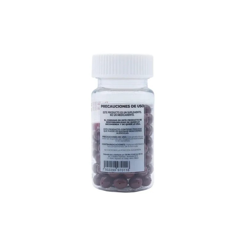 Tiburón Salmón Vitamina E 90 Cápsulas Dr. Will Rlax