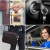 Bonito llavero de muñeca para mujer, accesorios de llavero de