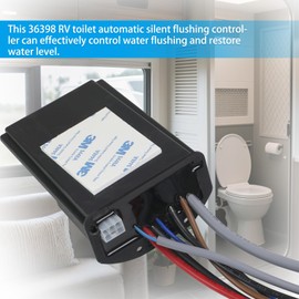 XHEIN 36398 RV Toilet Automatic Flush Controller Fit for Thetford Tecma Silence Plus Toilet