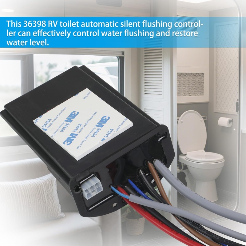 XHEIN 36398 RV Toilet Automatic Flush Controller Fit for Thetford
