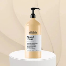 Kit Shampoo 1500ml + Balsamo 500ml Absolut Repair Loreal Para Cabello Dañado