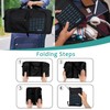 Foldable Travel Duffle Bag,Duffle Bag with Shoes Compartment and Adjustable
