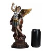 Armageddon War Archangel Saint Michael With Sword Trampling On Satan