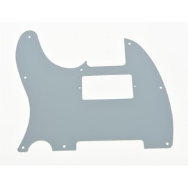 KAISH 8 Hole Tele Style Humbucker Pickguard Guitar Pick Guard for Telecaster/Tele Blue 3 Ply