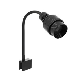 AIMALL Adjustable LED Fish Tank Clip Lamp - 15°-60° Focused Ornamental Spotlight for Aquariums, Water Grass, and Landscaping, 43.5 cm Flexible Arm, Aluminum Heat Dissipation