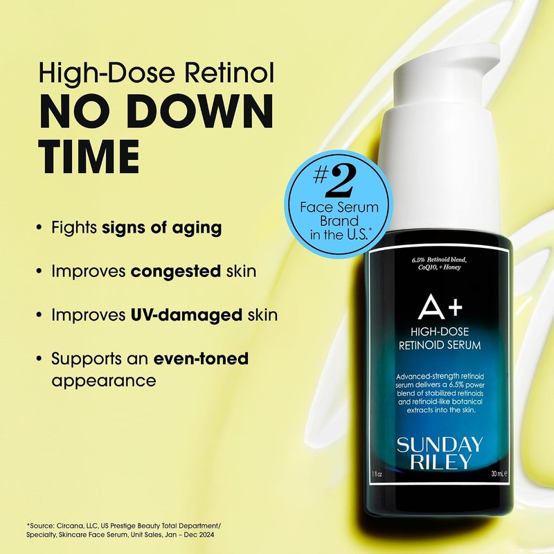 Sunday Riley A+ High-Dose Retinoid Serum 1oz