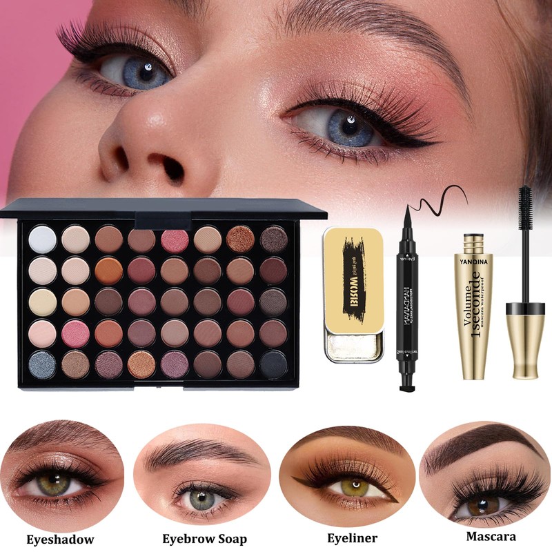 All in One Makeup Set,Cosmetic Make up Gift Set for