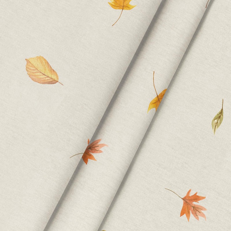 Artoid Mode Deer Squirrels Foxes Animals Leaves Autumn Table Cloth,