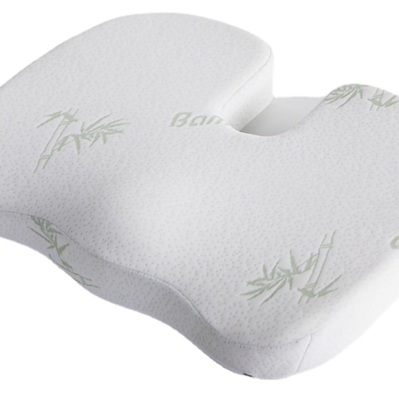 Seat Cushion Lumbar Support Set Polyester Comfortable Chair Cushion for
