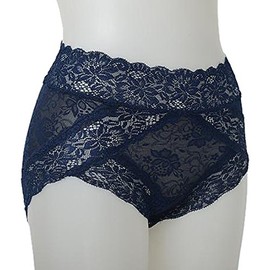 Linge de H Shorts Control Shorts (Medium) Navy Jacquard EL627