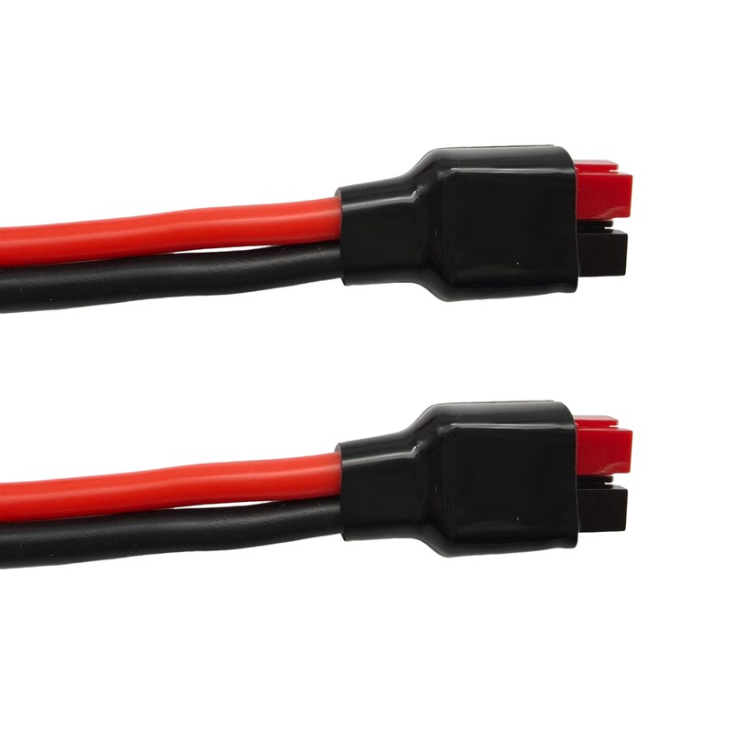 daier 2.3FT Extension Cable for Anderson Adaptor Wire Connector 10AWG