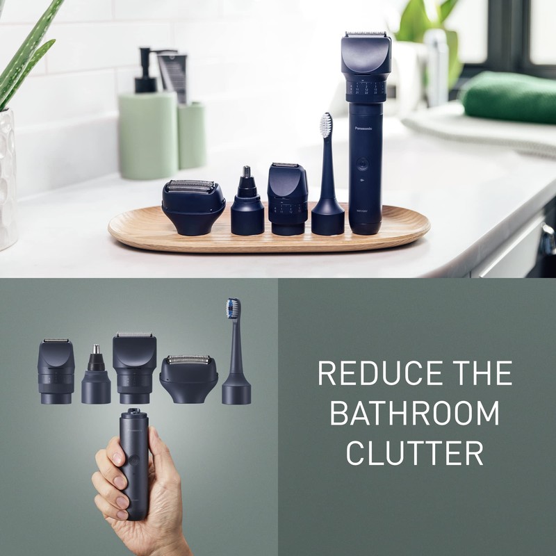Panasonic ER-CNT1 MULTISHAPE Modular Personal Care System, Nose, Ear and