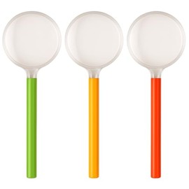 HiFEN® 15Pcs Magnifying Glass, Mini Magnifying Glasses For Kids Learning, Portable Magnifying Glasses With Colorful Handle For Party, Fun & Outdoor Observation