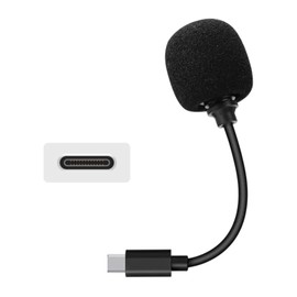 XTU Action Cam External Microphone Compatible with S6/MAX 2, Type C, 11 cm