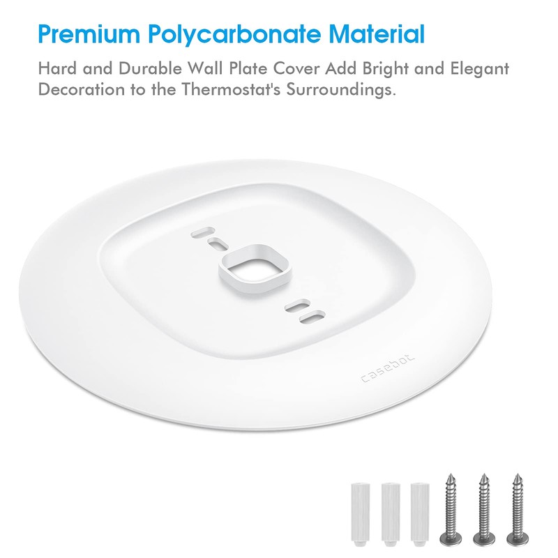 CaseBot Wall Plate for Ecobee3 Lite / Ecobee3 SmartThermostat, Practical