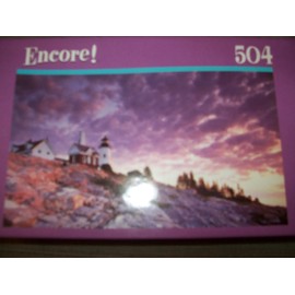 Mega Puzzles Pemaquid Point 504 Piece Jigsaw Puzzle