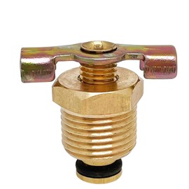 2pcs 3/8"G Thread Air Compressor Drain Valve,Brass Drain Valve Fittings