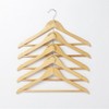 JAJU wooden top hanger_5P, beige beige_top / 자주 JAJU 원목