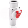 Backflow Valve DN 50 mm White Grey Backflow Valve KG