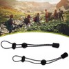 Samcos Trekking Pole Holder, Elastic Rope, Fixed String, Adjustable, Stock,