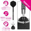 Target Japan Black Marque Creed Steel Tip Darts with Kflex,