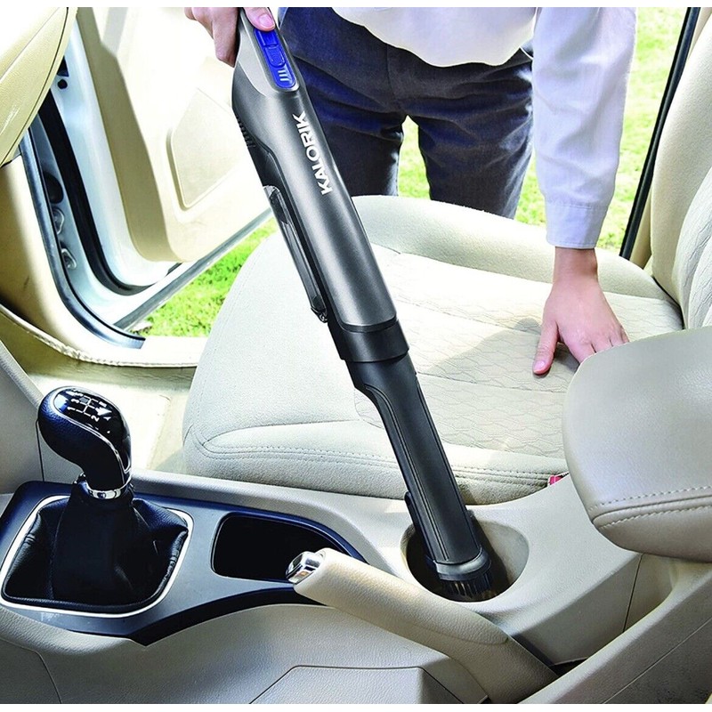 Kalorik Home Handheld Vacuum with Floor Extension, Gray New With
