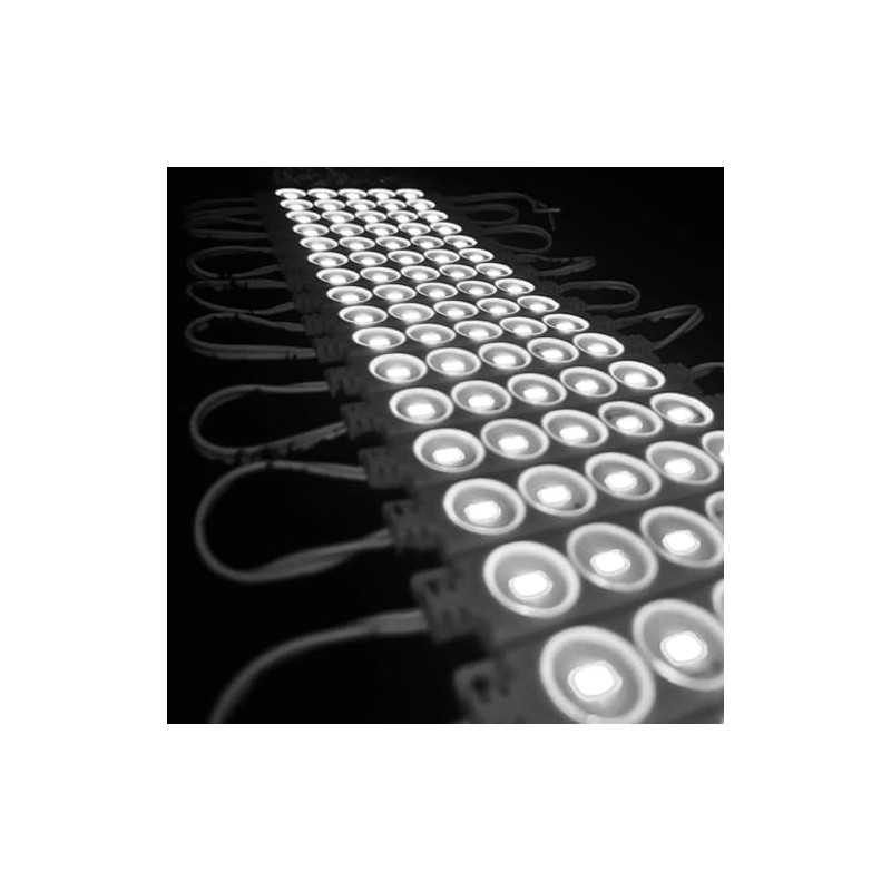 Vmingo Tira Modulo Luz 5 Led Blanco Impermeable Pared Publicidad