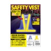Safety Vest Safety Vest 70 mm Wide Reflective Tape Navy