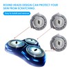 3PCS Replacement Shavers-Blade Replacement for No-relco R-azor HQ8 Dual-Precisions