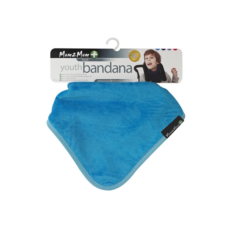 Mum2Mum Plus Special Needs Youth Bandana Bib in Teal