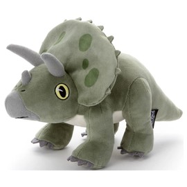 Jurassic World Plush Triceratops, Width: Approx. 9.4 inches (24 cm)