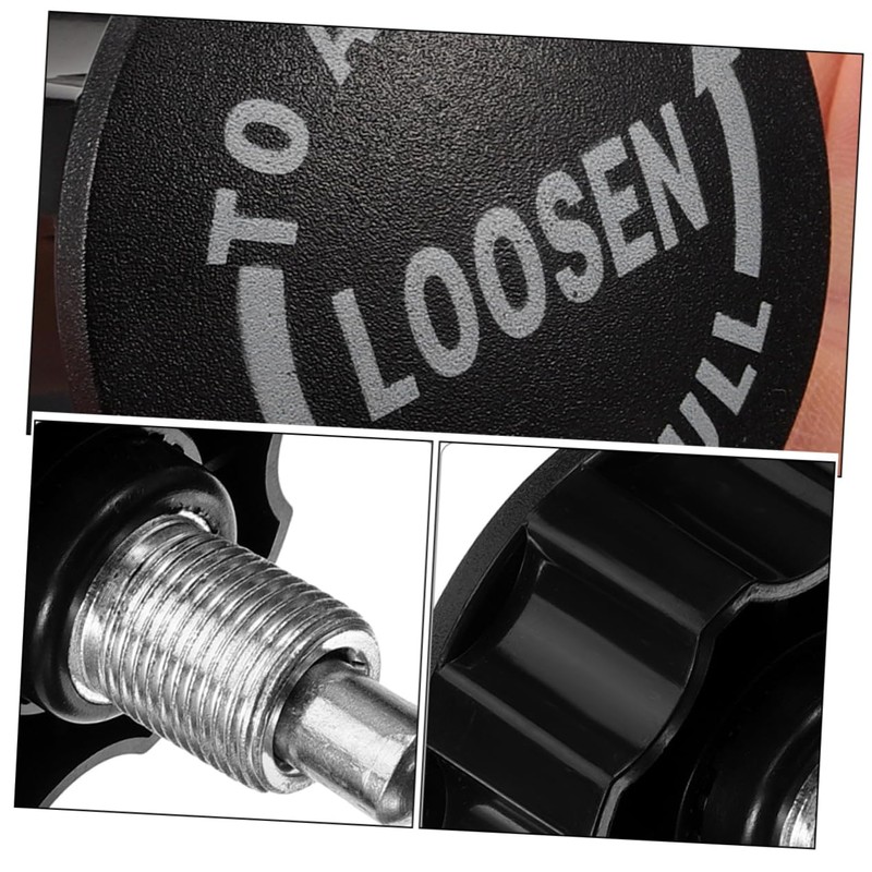SUPVOX 4pcs Exercise Bike Pull Pin Knob Rotating Height Accessory