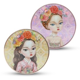 beauty people Latest product: Iron Wall Girl Cover Cushion Protein Foundation (2 units) - Case random delivery / 최신상 철벽녀 커버쿠션 단백질 파운데이션 본품 2개 - 케이스랜덤출고