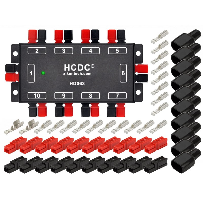 HCDC HD063 10 Position DC Power Distribution Block Module for