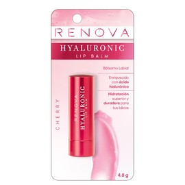 Renova Bálsamo Labial Con Ácido Hialurónico Cherry 4.8g
