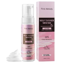 Tanning Lotion Self Tanner - Body Self Tanning Lotion with Tube Squeezer Reusable (Mousse)