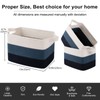OIAHOMY Storage Basket, Woven Baskets for Storage, Cotton Rope Basket
