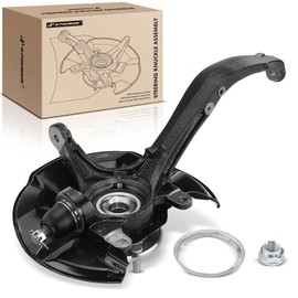 A-Premium Front Left Steering Knuckle & Wheel Bearing Hub Assembly Compatible with Honda Accord 2008-2012 & Acura TSX 2009-2014, Driver Side