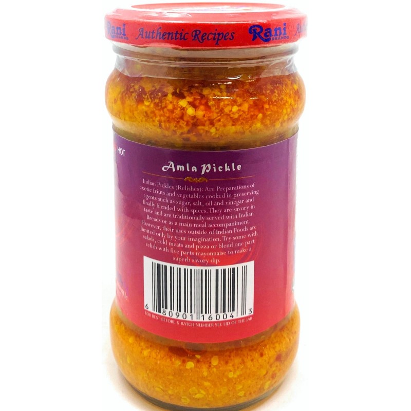 Rani Amla Pickle (Spicy Gooseberry Relish with Spices) 10.5oz (300g)