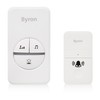 Byron DBY-23445BS Wireless Doorbell Set - 2 Plugs - Kinetic
